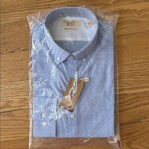 Original Penguin Blue Dress Shirt Classic Design